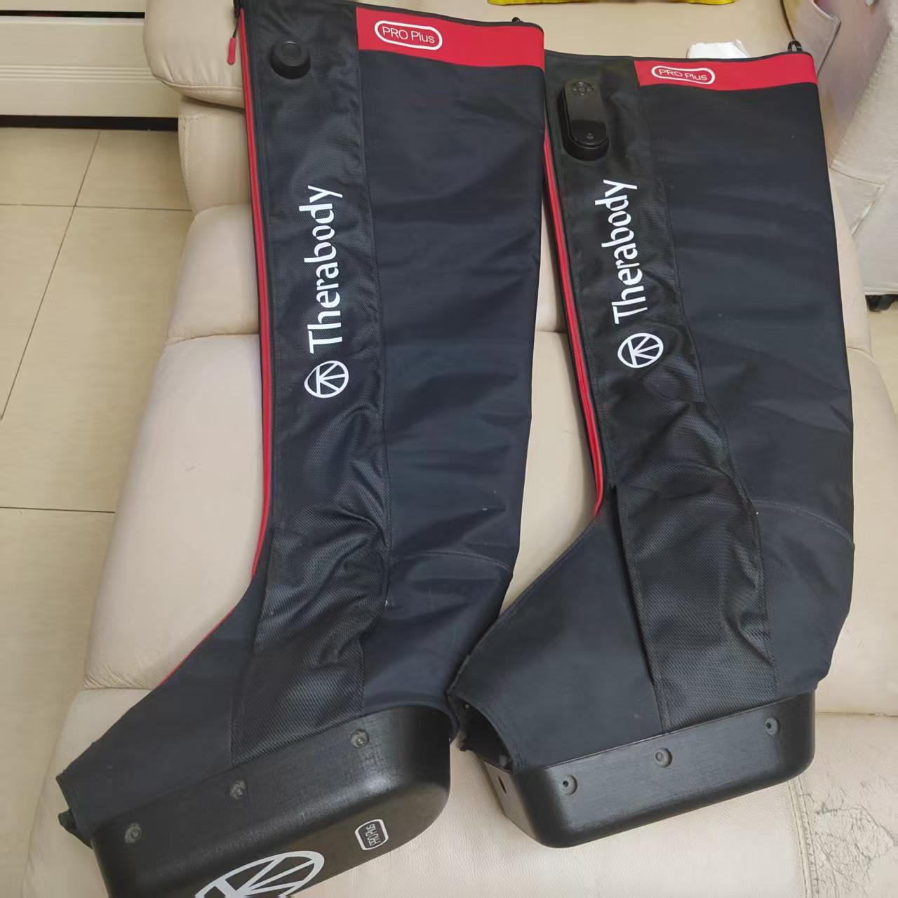 Therabody JetBoot Pro Plus inflatable leg compression product