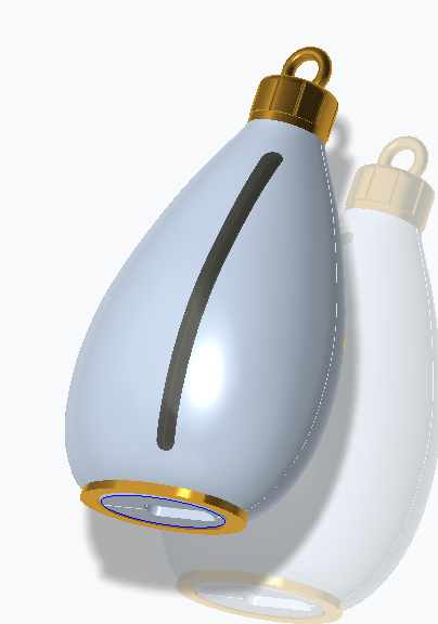 Compact dimensions of the atomizing pendant